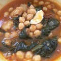El cooksnap de Aurora Revenga Diaz cuando hizo Garbanzos con espinacas y bacalao para Cuaresma.