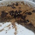 El cooksnap de Milagros cuando hizo Tortita de avena, banana y chips al micro. Súper rápida!.