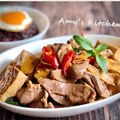 Amy’s Kitchen 的 三杯豬心 cooksnap