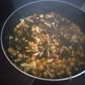 El cooksnap de saramaria32 cuando hizo Garbanzos con espinacas.