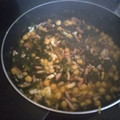 El cooksnap de saramaria32 cuando hizo Garbanzos con espinacas.