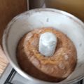 El cooksnap de Amparito Vidal cuando hizo Torta de peras fácil.
