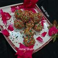 Hetal Shah का कुकस्नैप जब उन्होंने ड्राई फ्रूट्स के लड्डू(dry fruits laddu recipe in hindi) बनाया था।
