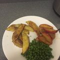 Sarah Edmonds's cooksnap of when they made Grilled Pork Chops with Sauted Apples.