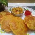 Vandana Johri का कुकस्नैप जब उन्होंने मक्के और आलू की कचौरी(makke aur aloo ki kachori recipe in hindi) बनाया था।