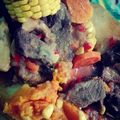 El cooksnap de Mabel Sanchez Rios cuando hizo Carbonada humahuaqueña.