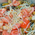 El cooksnap de Ari Rodriguez cuando hizo Ensalada express.