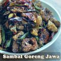 Cooksnap Sesimple Loralin semasa beliau membuat Sambal Goreng Jawa.