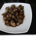 El cooksnap de Marianela cuando hizo Champiñones salteados a la soya!.