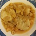 El cooksnap de Vanessa G cuando hizo Medallón de merluza con gambas y cebolla.