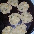 El cooksnap de Patricia cuando hizo Canastitas de choclo y verdeo.