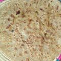 Asma Faryal Khan's cooksnap of when they made Moli ka paratha.
