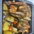Cooksnap dari D'line Houze untuk resep Roasted chicken with garlic herb