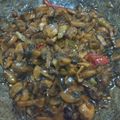 Cooksnap dari Ivanna untuk resep Tumis jamur kancing saus tiram super pedas