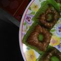 Cooksnap dari Rienz Fitrieany untuk resep Bolu pandan & cokelat kukus