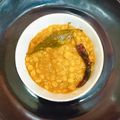 Rumki Kundu's cooksnap of when they made ছোলার ডাল (Cholar dal recipe in bengali).