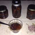 El cooksnap de Jorge Sote cuando hizo Chutney de mango.