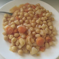 El cooksnap de Mar Zamo cuando hizo Choco en salsa con garbanzos.