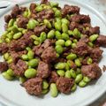 Be 的 毛豆炒新豬肉 cooksnap