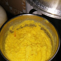 El cooksnap de Tiara Andrea Torres Almazán cuando hizo Polenta con boloñesa.
