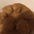 El cooksnap de Mariate cuando hizo Albóndigas con salsa de almendras.