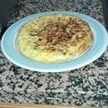 El cooksnap de MAngeles cuando hizo Tortilla de calabacín y patata.