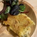il Flavia Giordano quando ha preparato Il gâteau di patate piatto tipico della tradizione campana
