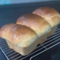 Cooksnap dari vvhe untuk resep Killer Toast Hokkaido Milk Taro (bubuk Ubi Ungu) Super SOFT