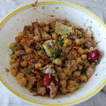 El cooksnap de Pilar Castro S. cuando hizo Ensalada económica de garbanzos y atún.