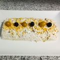 El cooksnap de Paquichu cuando hizo Pastel frío de pollo y lechuga.