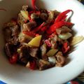 Cooksnap dari Sellyninda untuk resep Daging tumis asem manis pedas gurih