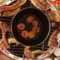 El cooksnap de Antonio cuando hizo Chuletas de cordero con frutos secos al moscatel.