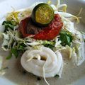 Cooksnap Zleq Kha semasa beliau membuat Laksam Terengganu (Tanpa Tepung Gandum).