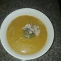 El cooksnap de Genly Leon cuando hizo Crema de zapallo (calabaza).