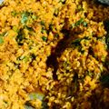 Urooj Qureshi's cooksnap of when they made Khari Moong Daal 😀😀.