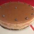 El cooksnap de Mariate cuando hizo Tarta de bailys con gelatina de café.