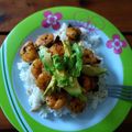El cooksnap de mireya torales cuando hizo Camarones al ají.