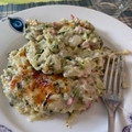 El cooksnap de Laura cuando hizo 612. Gratinado de calabacín y jamón serrano (principal verdura).