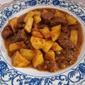 El cooksnap de IVJ89 cuando hizo Guiso de ternera con patatas al vino blanco.