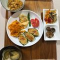 ☆あさ's cooksnap of when they made ♡あっさり味♪鶏挽肉でピーマンの肉詰め♡.