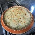 El cooksnap de Gi cuando hizo Quiche de espinaca y queso.