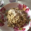 El cooksnap de coral gomez cuando hizo Risotto de setas en thermomix.