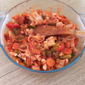 El cooksnap de RosiTa SiTa cuando hizo Pasta con tomate frito casero y verdura salteada.