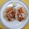 El cooksnap de LuzMa SG cuando hizo Tacos de pescado al pastor #familiar.