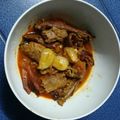 รูป Cooksnap ของ คุณภัทร เจ้าขา เมื่อเขาทำ แกงเผ็ดเป็ดย่างใส่ลิ้นจี่
