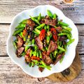 Cooksnap ha.lim39 semasa beliau membuat Daging Salai Goreng Kacang Buncis.