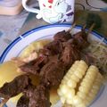 El cooksnap de Reginapazz Romero cuando hizo Anticuchos de corazón.