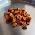 Komal Jayadeep Save's cooksnap of when they made ढाबा स्टाईल भेंडीची भाजी (bhendichi bhaji recipe in marathi).