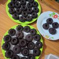 Cooksnap dari Santi Djap untuk resep Brownies kukus mini ekonomis nyoklat dan lembut banget