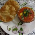 Vimmi Bhatia's cooksnap of when they made Aloo Poori.